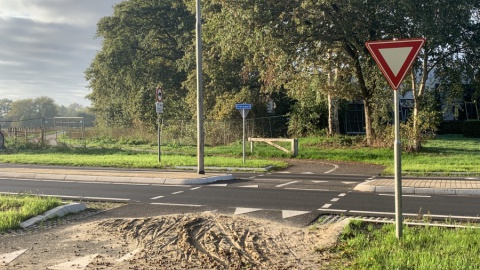 Nieuw fietspad achter de Pol "plotseling" opengesteld