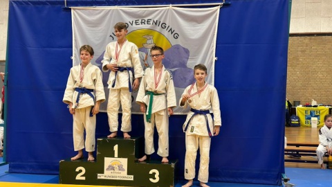 Judo Losser naar Hunebedtoernooi