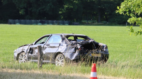 Eenzijdig ongeval tussen Oldenzaal en Losser