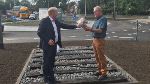 Historisch spoorwegmonument terug in Losser