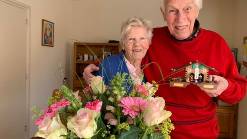 Johan en Elfriede Effing zijn 60 jaar getrouwd