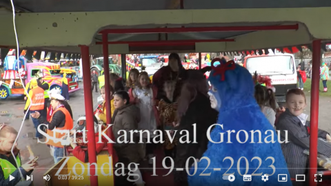 Video : Carnaval Gronau zondag 19 februari