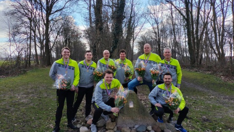 1e team Klootschieters Kolkersveld glorieus kampioen