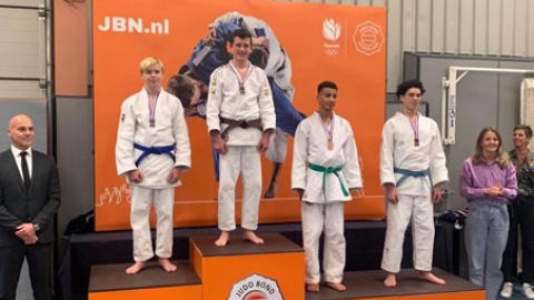 Luuk Mannebeek Nederlands Kampioen Judo