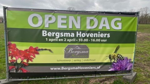 Marco Bergsma showt op 2 april zijn nieuwe tuinproject ROSCO