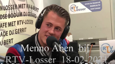 Video : Menno Aben bij RTV Losser