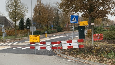 Weg Losser – Oldenzaal (N734) is weer open