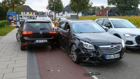 Botsing in Overdinkel