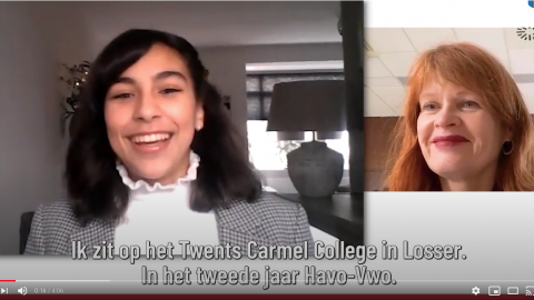 Video: Burgemeester Cia Kroon in gesprek met Amani