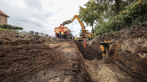 Wegafsluiting tijdens werkzaamheden Glanerbrugstraat