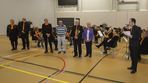 Concertvereniging Sempre Crescendo benoemt 3 Ereleden tijdens najaarsconcert