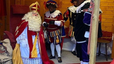 Het onderkomen van Sinterklaas