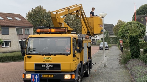 Straatverlichting naar LED