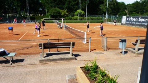 Trainingsdag bij Losserse Tennis Club