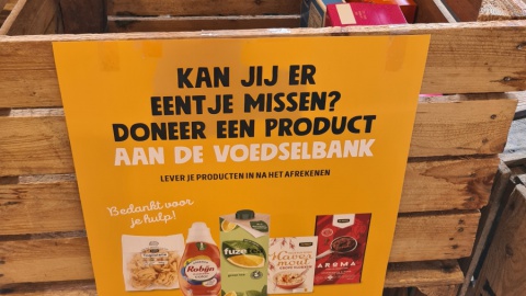 Jumbo actie super geslaagd voor de Voedselbank