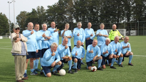 Walking Football in Losser ondanks corona toch in de lift