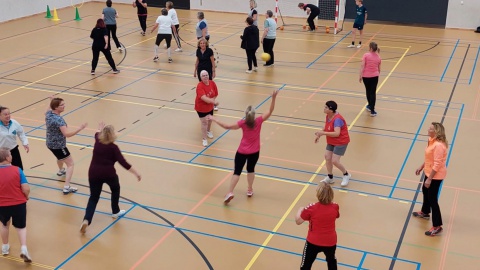 Walking handball succesvol gestart