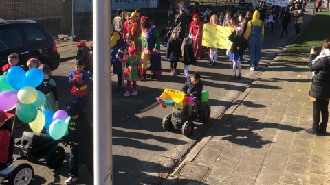 Daltonschool De Wegwijzer viert carnaval