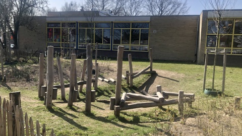 Betere concentratie op Daltonschool de Wegwijzer door groen schoolplein