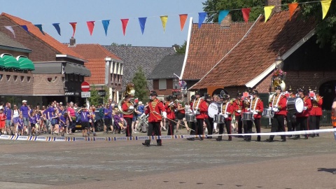 Avondvierdaagse ondanks hitte prachtig evenement