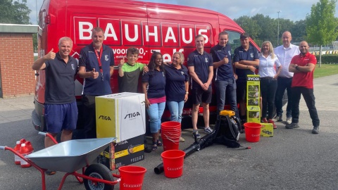 Bauhaus schiet SV Losser te hulp na diefstal