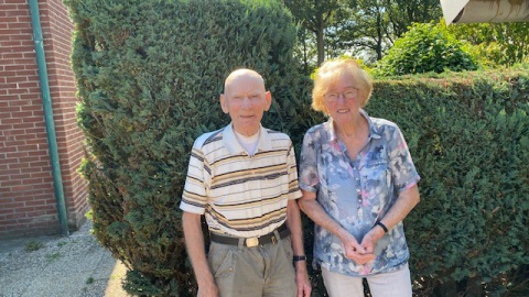 Johan en Pauline Kuipers 60 jaar getrouwd