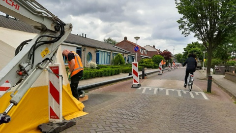 Hogedruk gasleiding Scholtinkstraat Losser