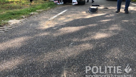 Gewonden bij quad crash in De Lutte