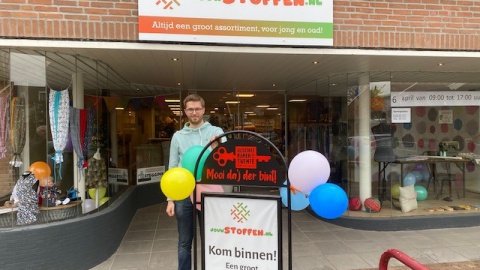 Nieuwe stoffen winkel in centrum Losser