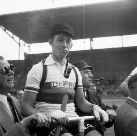 Historische foto’s Böggelrieders bij start Tour 1954 (update)