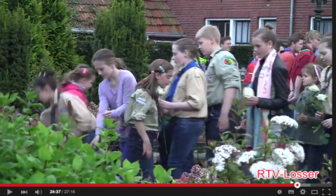 Videoreportage: Dodenherdenking 2015 in Losser