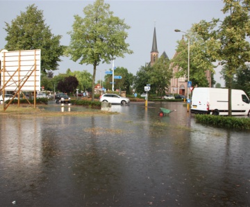 Wateroverlast in Losser door Jan Poorthuis